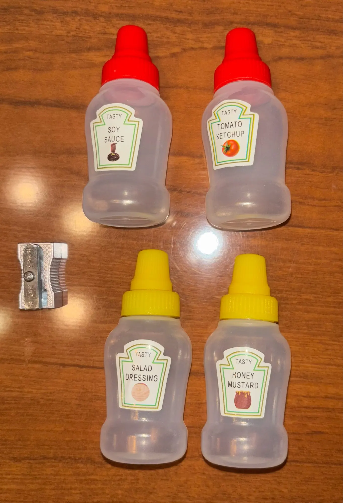 25ml Mini Condiment Bottle Camping Squeeze Bottles for Cookware Bbq Ketchup Oil Cruet Soy Sauce Kitchen Essentials Salads Tools photo review