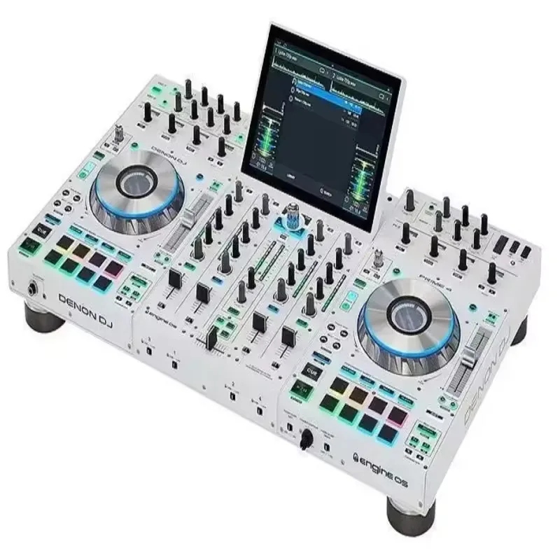Denon Dj Prime 4 화이트 한정판 독립형 Dj 컨트롤러, 판매 구매 2 GET 1 무료