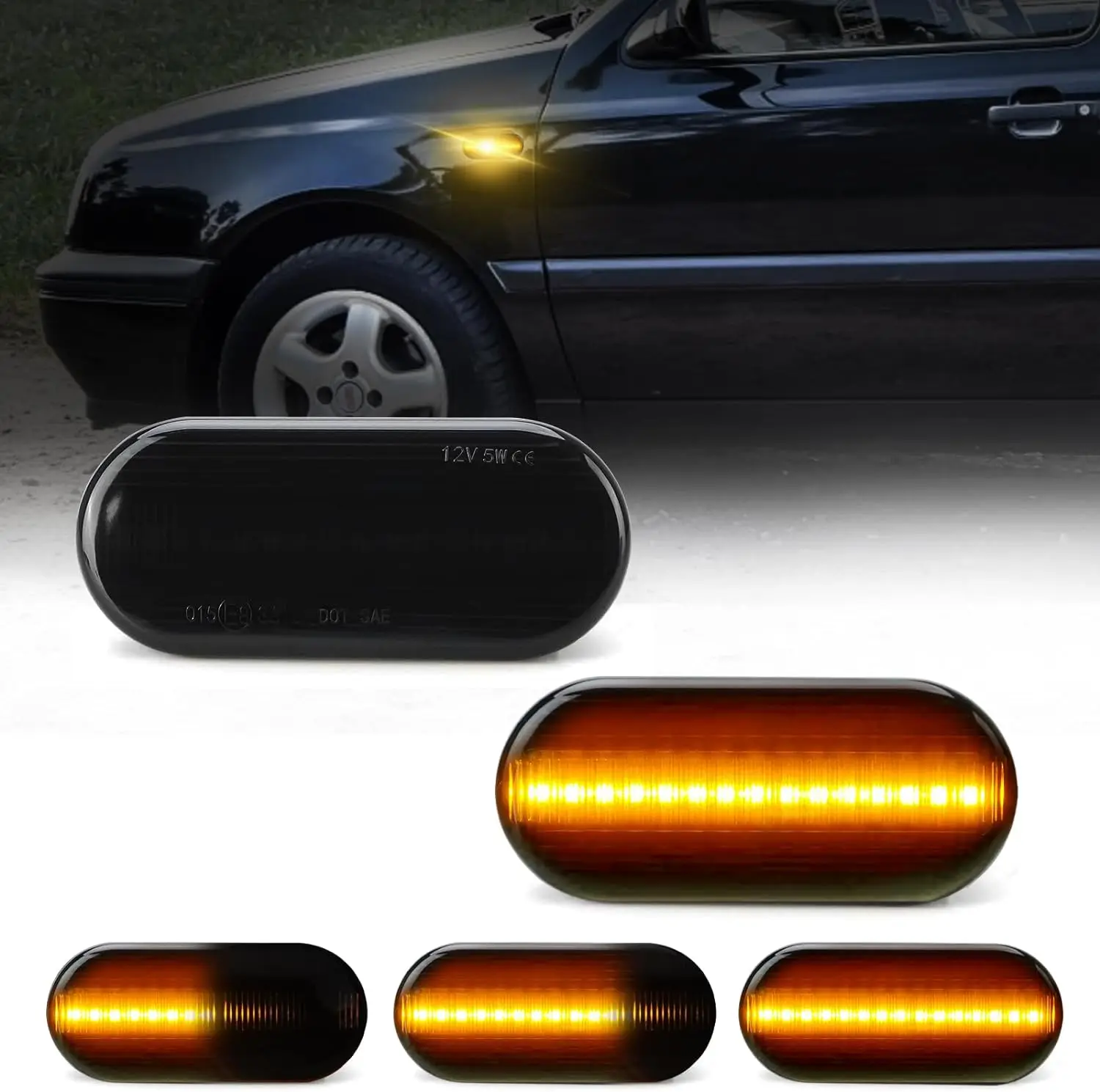 Robust Car Parts Headlight Bracket Repair Kit – For Renault Clio 4 2012-2019 – Left & Right Sides, 2 Year Warranty