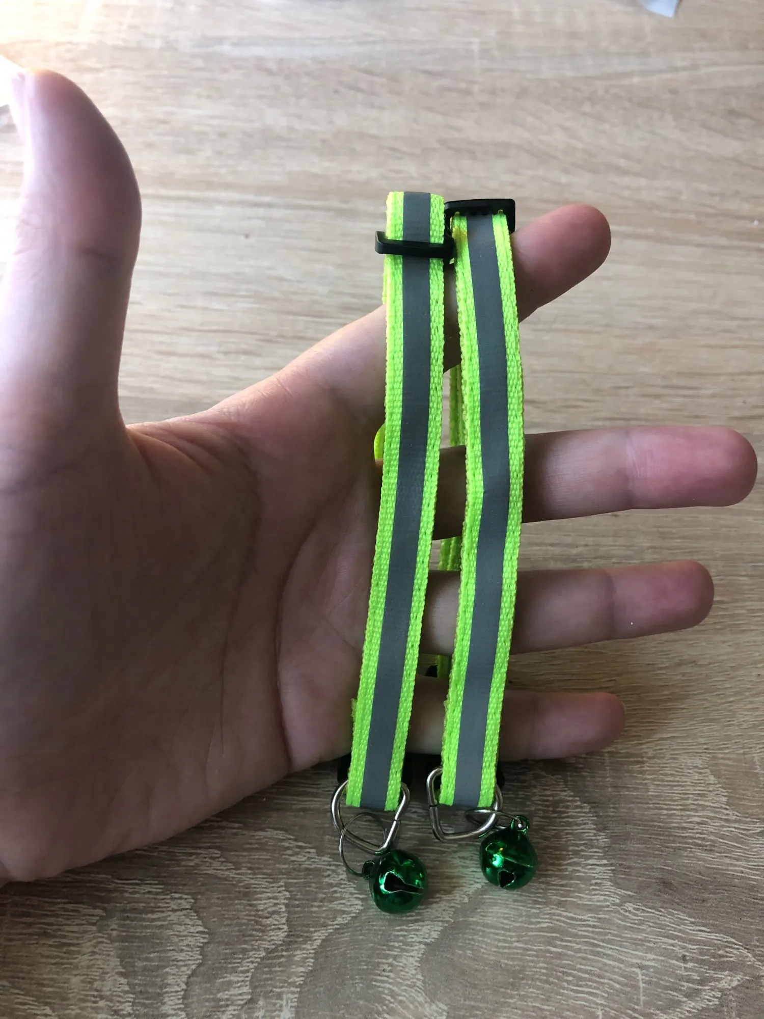 2Pcs/Pack 12 Colors Reflective Adjustable Cats And Small Dogs Collars photo review