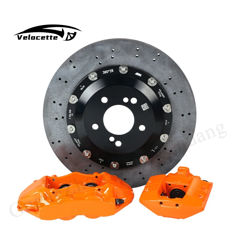 6 piston +4 piston front and rear ceramic 380mm-400mm brake caliper 19 inch rim carbon ceramic brake system for bmw e90 f60 x4