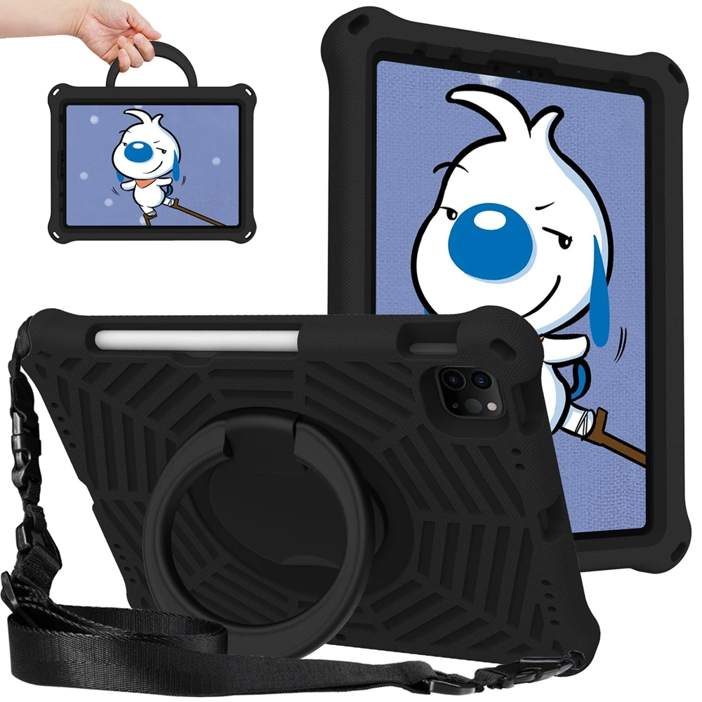 Per Apple Ipad Air 4 5 4Th 5Th Gen 10.9 2020 2022 A2316 A2588 Custodia Eva Kids Safe Pull Ring Custodia Antiurto Per Tracolla