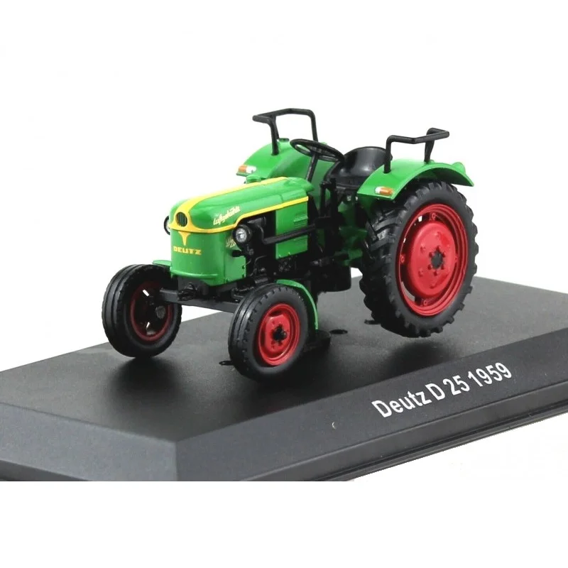 Hachette, Deutz D 25 Germania 1959 Trattore Agricolo, Scala 1:43, Miniatura Pressofusa, Collezione Di Trattori: Storia Macchinari Per Persone Senza Fa