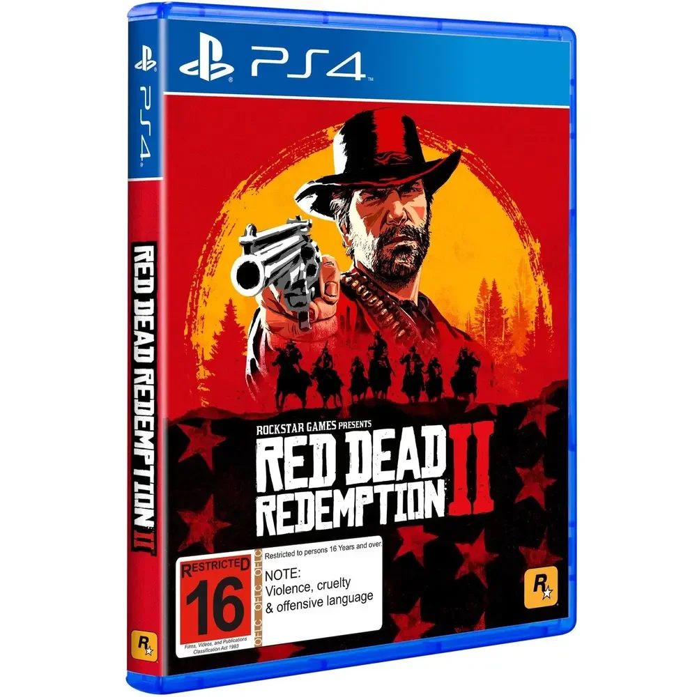 Red Dead Redemption 2 PS4 Game Original Blueray Security Strip