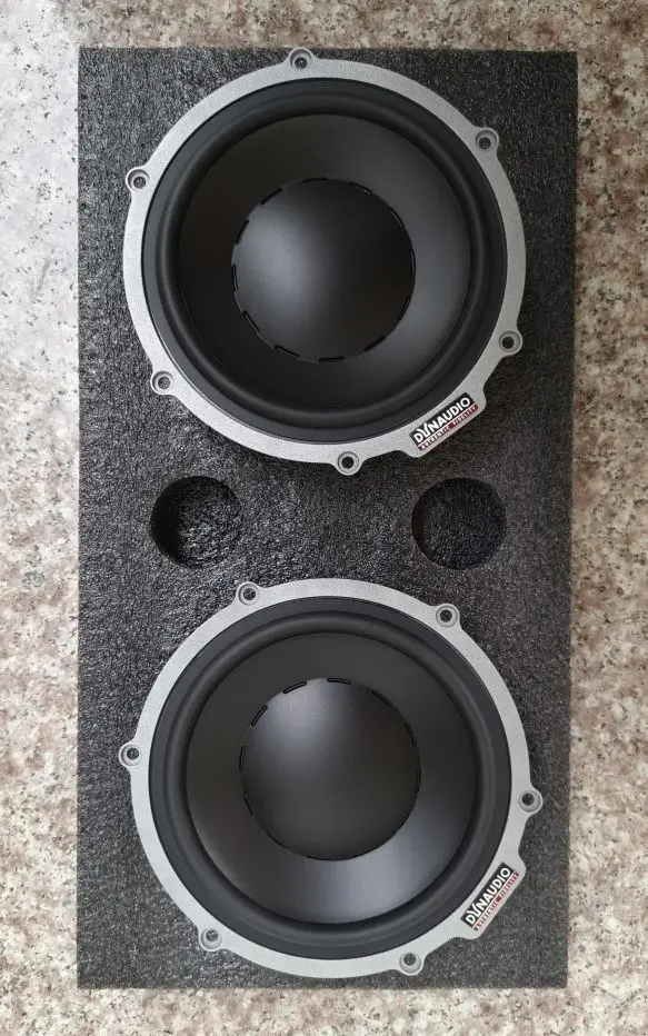 2 Pcs of MeloDavid Audio esoter2 650Nd 6.5inch MSP cone midbass