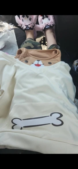 The Doggy Sweatshirt - Jojifuku Aesthetic photo review