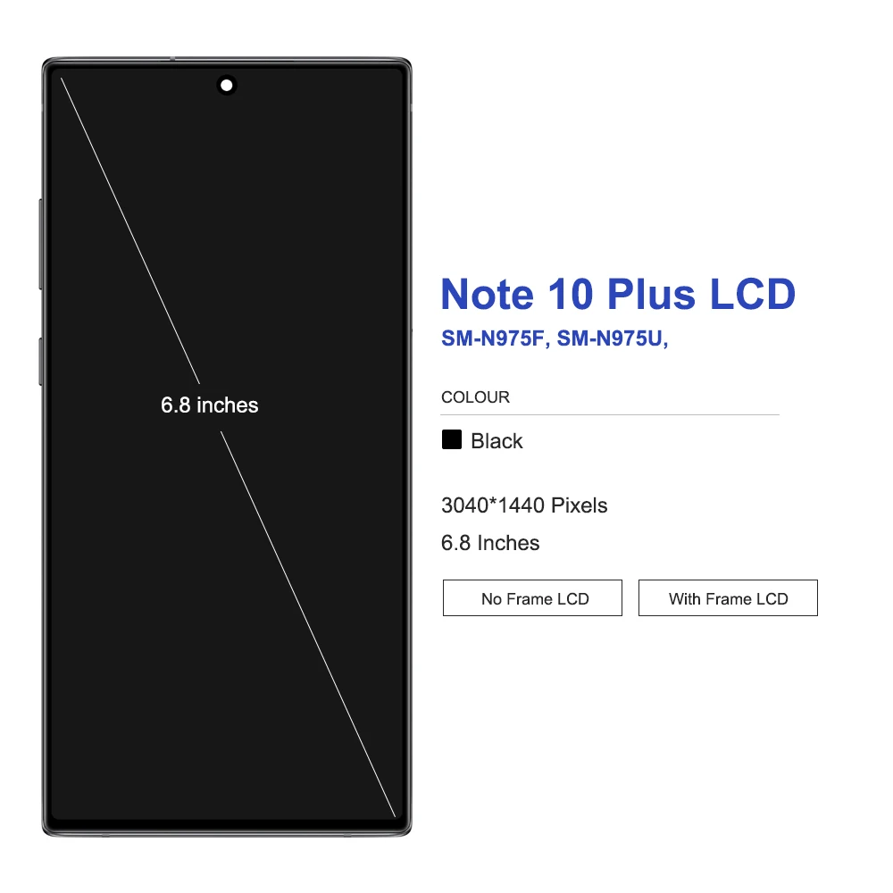  ִ LCD ÷ ġ ũ Ÿ , Ｚ Ʈ 10 ÷, SM-N975F, SM-N975U, SM-N9750 ÷