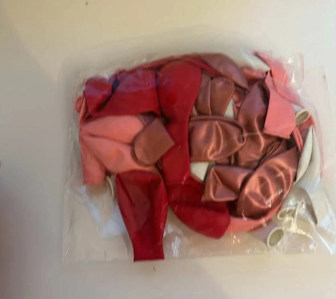 Rose Pink Metal Latex Confetti Balloons photo review