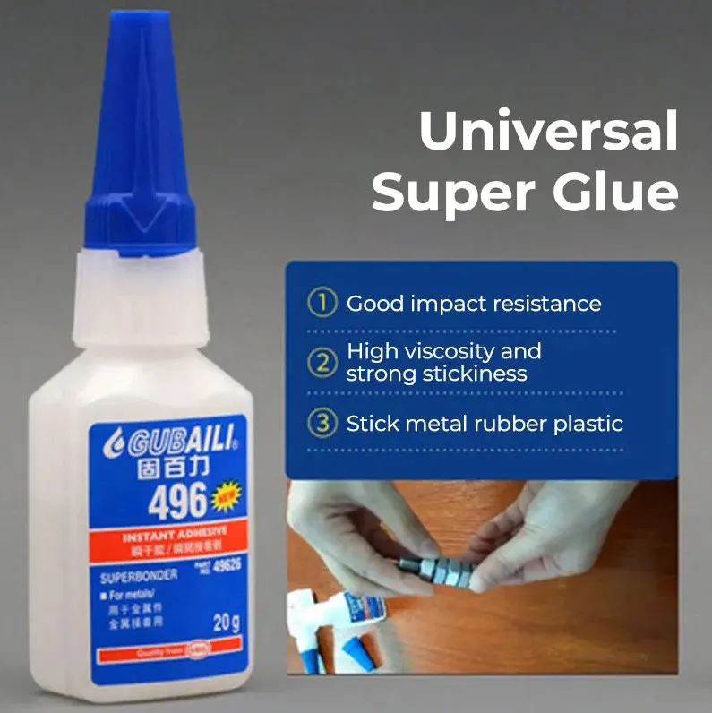 SuperGlue460495496408411InstantDryGlueRepairSelfAdhesive