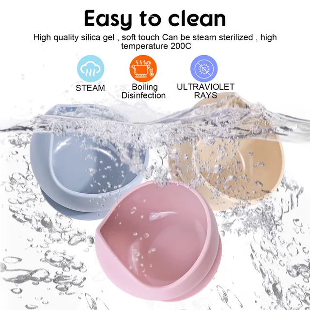Silicone Baby Feeding Bowls 4