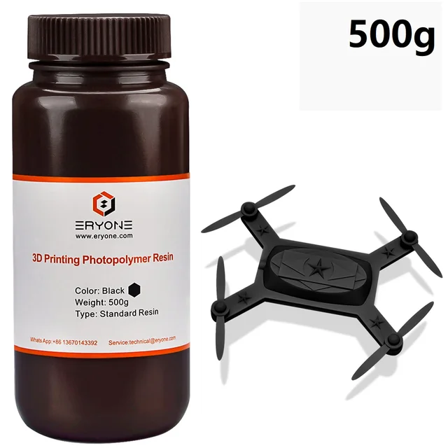 ERYONE Clearance Promotion TPU PLA PLA+ Silk Rainbow Ultra Silk 3D Printing Filament 1KG/0.5KG For FDM 3D Printer Fast Shipping Standard Resin Black