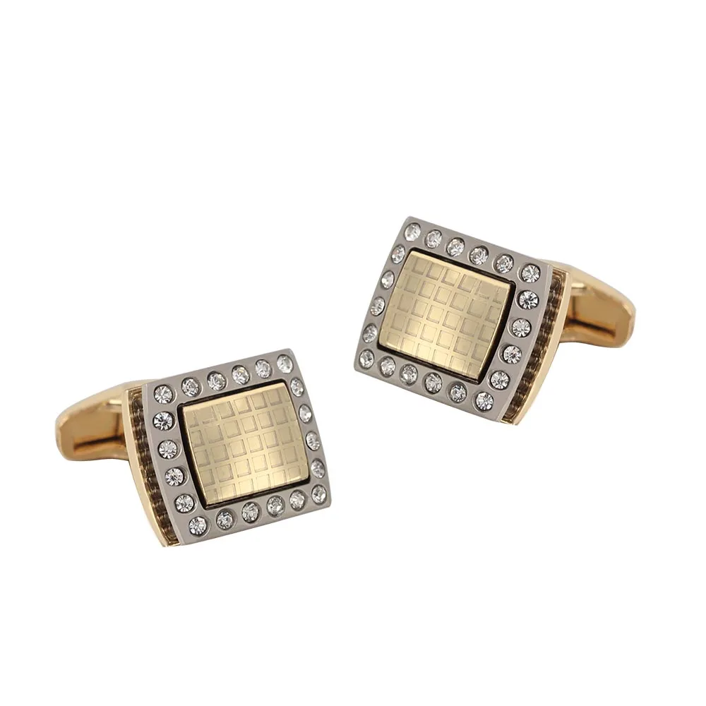 

Square double diamond Cufflinks