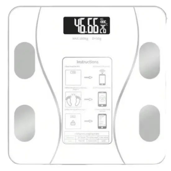 Balança Corporal Bioimpedância Profissional Bluetooth - Neverdie Store photo review