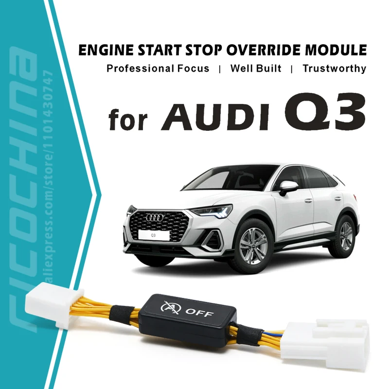

Car Automatic Stop Start Engine System For AUDI Q3 8U F3 Eliminator Disable Switch Stop Cancel Car Accessories
