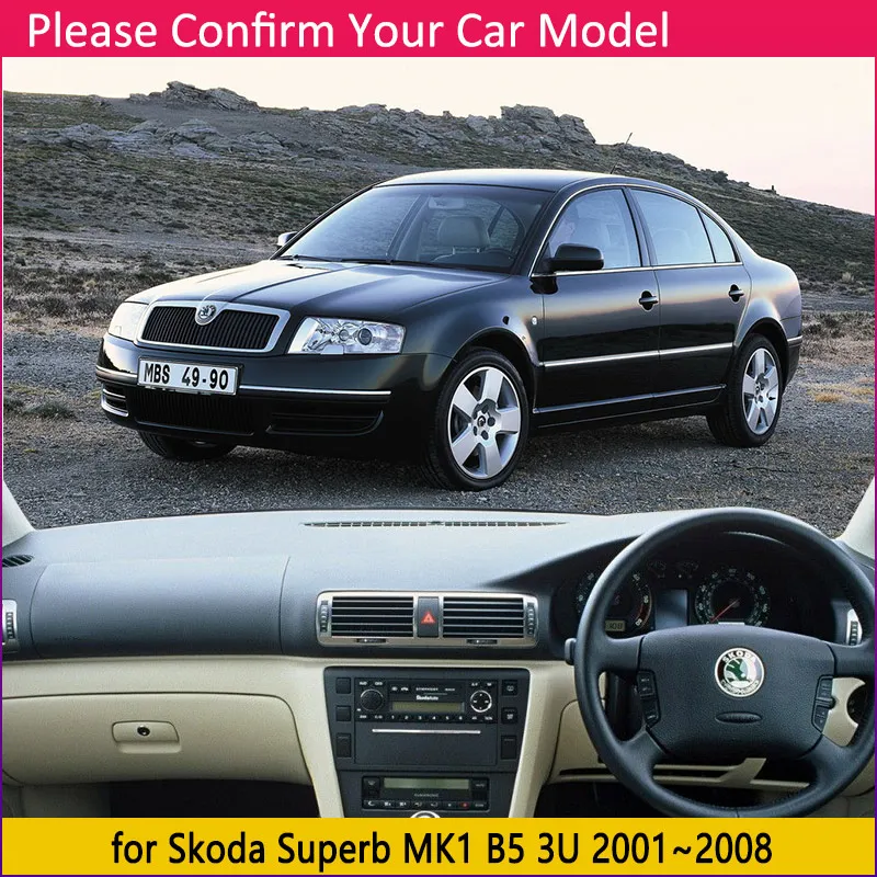 MOTOS Alfombrillas Coche De Velours Standard Adecuado Para Skoda Superb I 2001-2008 8 Conectores - Standard, Tejido, Blanco - Experimenta Un Nuevo Confort De Conducción Con Un Juego De Alfombra De Coc