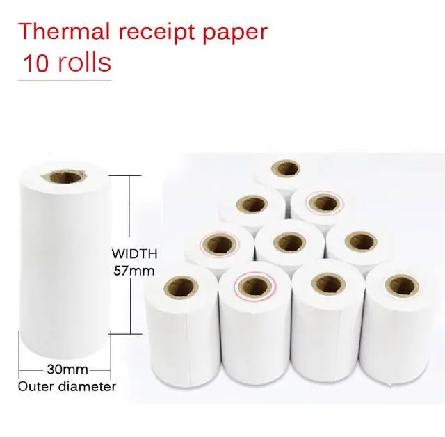 10rolls Receip Paper