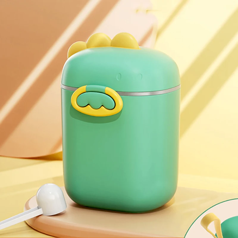 Baby Portable Milk Powder Container With Scoop Baby Snack Storage Box Food Storage Box