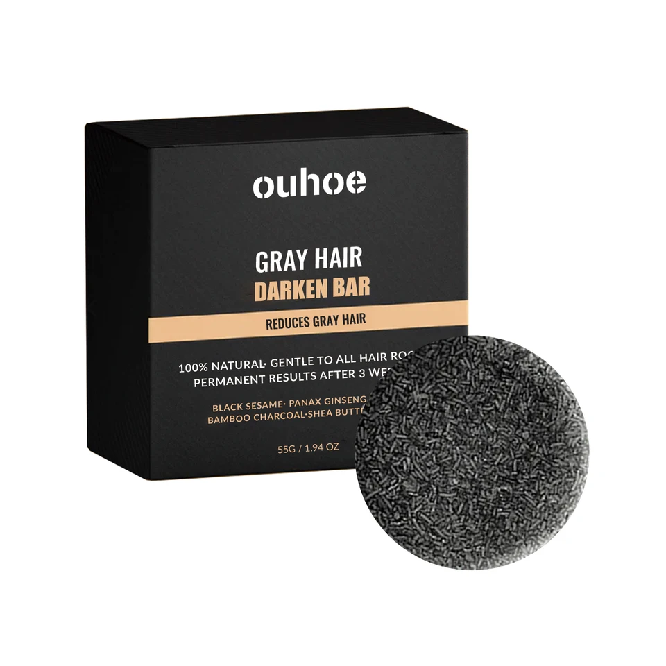 White Hair Black Soap Shampoo for Healthy Hair