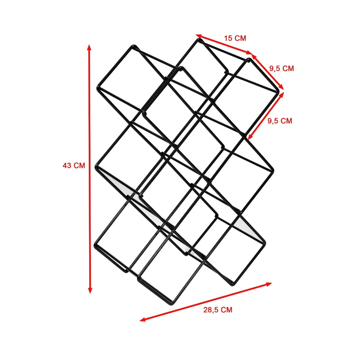 Рисунок 4 - Винная стойка черного цвета