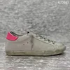 golden Classical Shoes Designer Women's & Men's Sneakers by goose Silver Glitter, Leopard Suede, Leather Style Shoe 3
