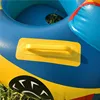 Big Inflatable Baby Swimming Rings Seat Floating Sun Shade Toddler Swim Circle Fun Pool Bathtub Beach Party Summer Water Toys 4