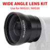 NVG30/NVG10 Wide Angle Lens For 940nm IR Night Vision Monocular Telescope 55MM HD Wide View 50° NVG Hunting Digital Night Vision 1
