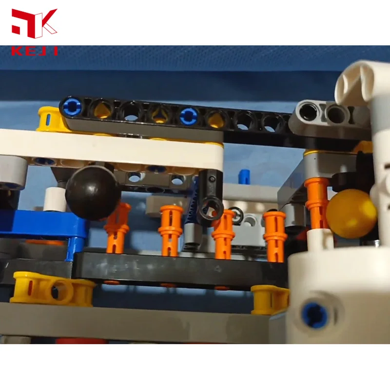 KEJI MOC GBC 볼 리프트 드리블 장치 모델, 수동 기계 조립 블록, 벽돌 키트 장난감, 크리스마스 선물