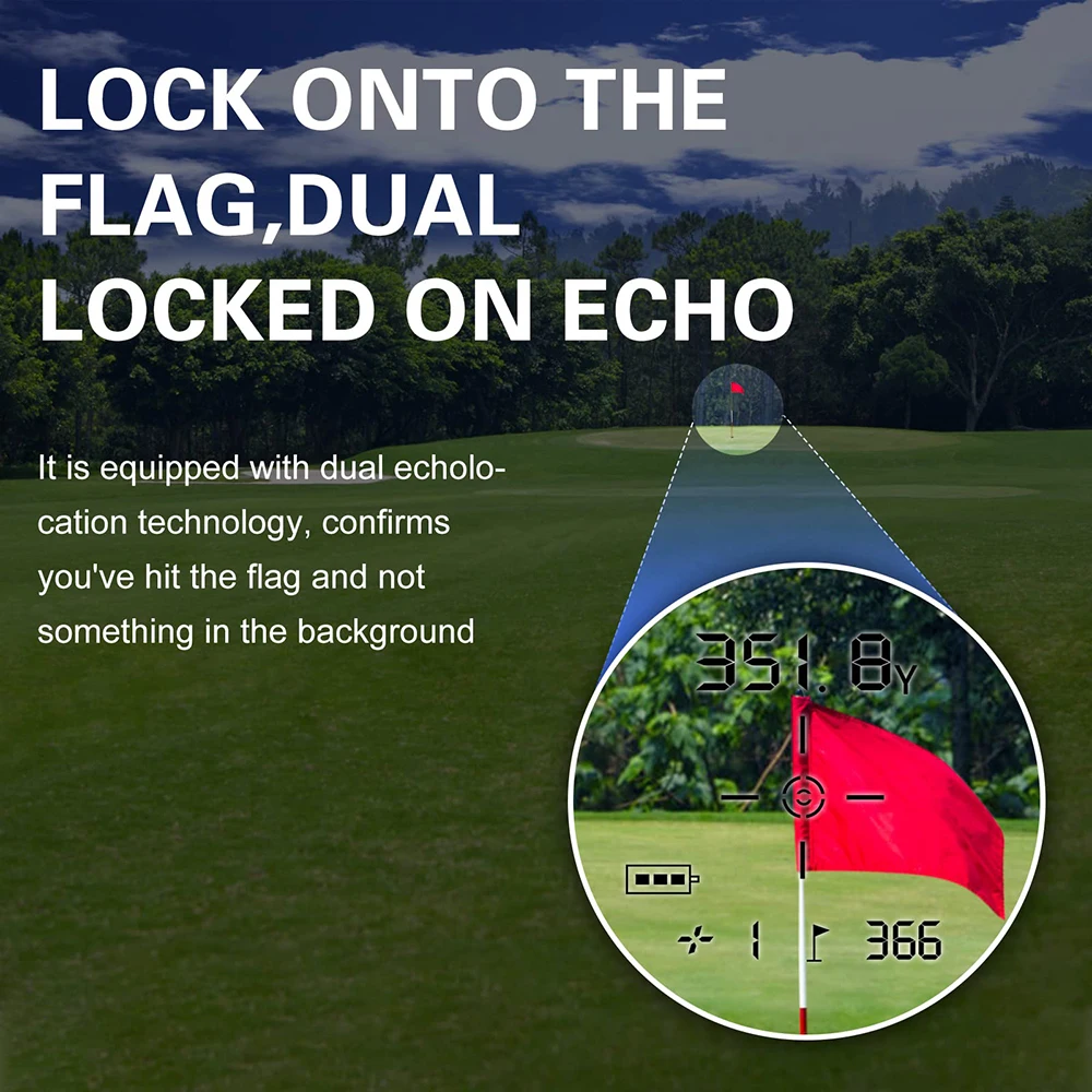 Golf Laser Rangefinder for Hunting 1800M 600M Golf Range Finder with Flag Lock Slope Pin Laser Distance Meter Range Binoculars