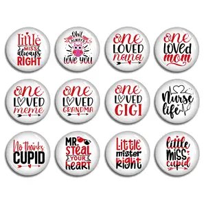 Valentine Cabochon, Loved Mama Nana Image Round/ Oval/ Teardrop Glass Dome, 10mm 12mm 25mm 40mm 10x14mm 13x18mm 20x30mm-FJ2518