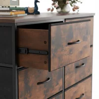 6-Drawer Dresser for Bedroom, Large Capacity Storage Cabinet for Daily Use, Perfect for Dorm & Home Bedroom 3