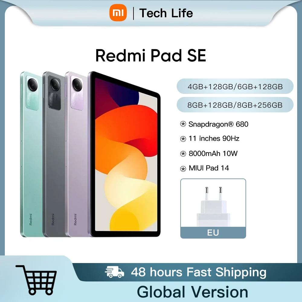 Tablet Xiaomi Redmi Pad SE 128GB 4GB RAM – VERTESELER