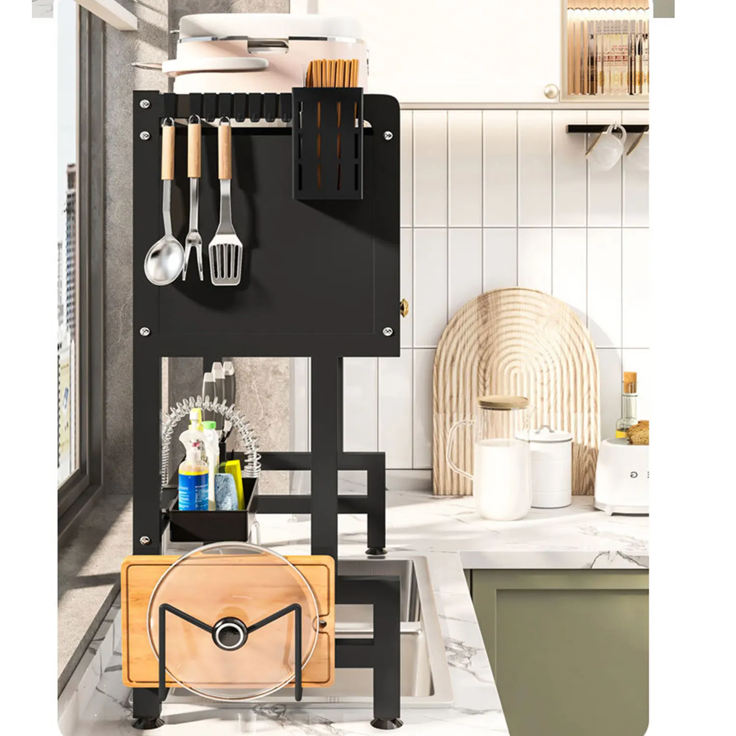 suuri kapasiteetin teline