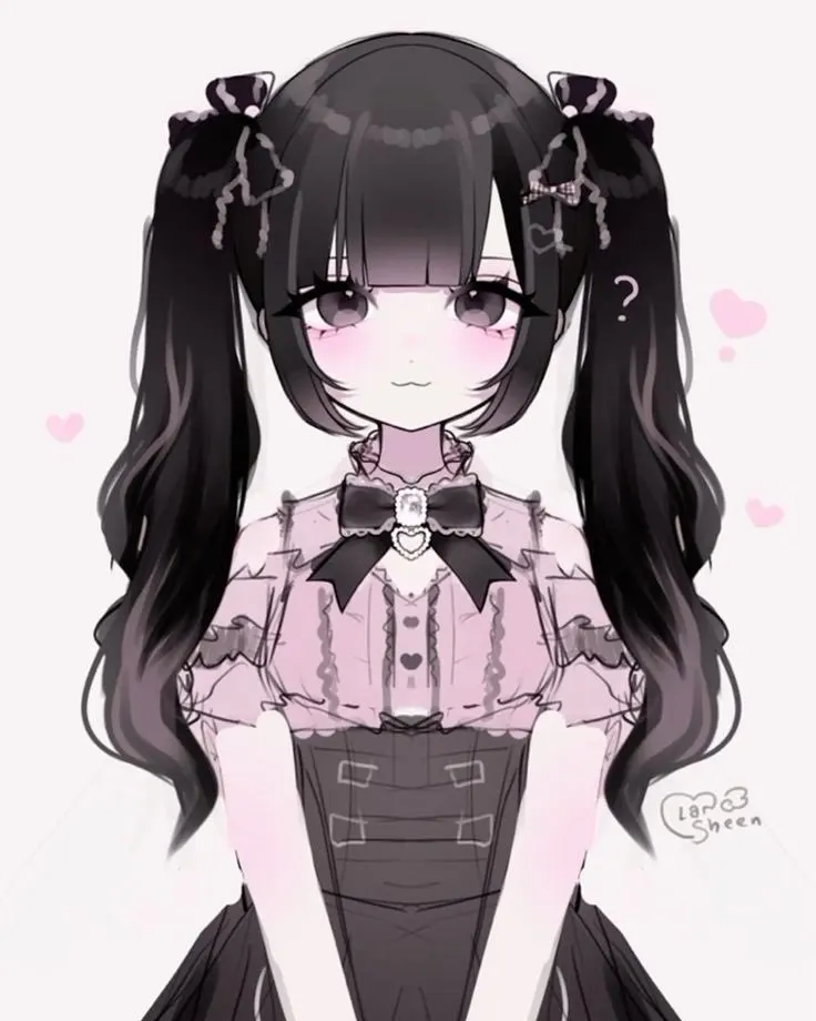 Noir Heart Ruffle Cold-Shoulder Coord photo review