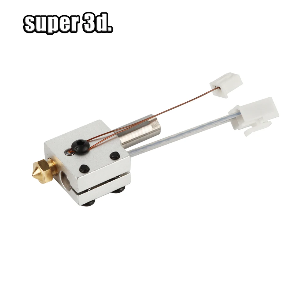 NIBEMINENT 3D Printer Hot End Nozzle Kit Extruder 24V Heating Pipe