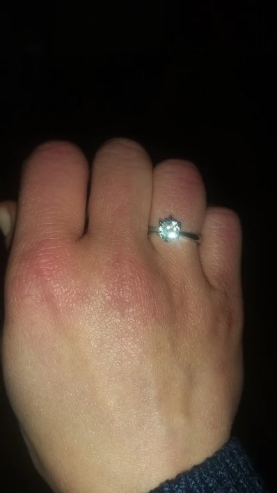 Elegant Classic Real 925 Sterling Silver Ring photo review