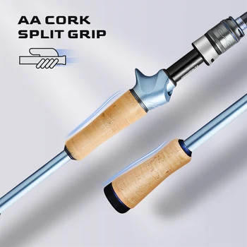 HANDING Miracle BFS Fishing Rod 90g Lightweight Fishing Rod 40T Carbon Blanks Casting Rods FUJI® A Guides High Sensitive Rod 5