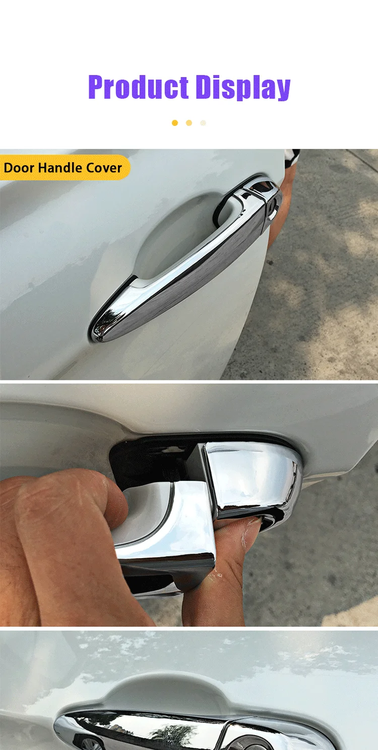 for Opel Crossland X 2018 2019 2020 2021 2022 2023 Gloss Black Door Handle  Cover Stickers Trim Car Protective Style Accessories - AliExpress