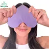 Tuhopeta Microwave Eye Pillow Warm & Cold Face Eye Mask Lanvendar Relief for Migraine, Tension,Stress,Headache Love Gift 2