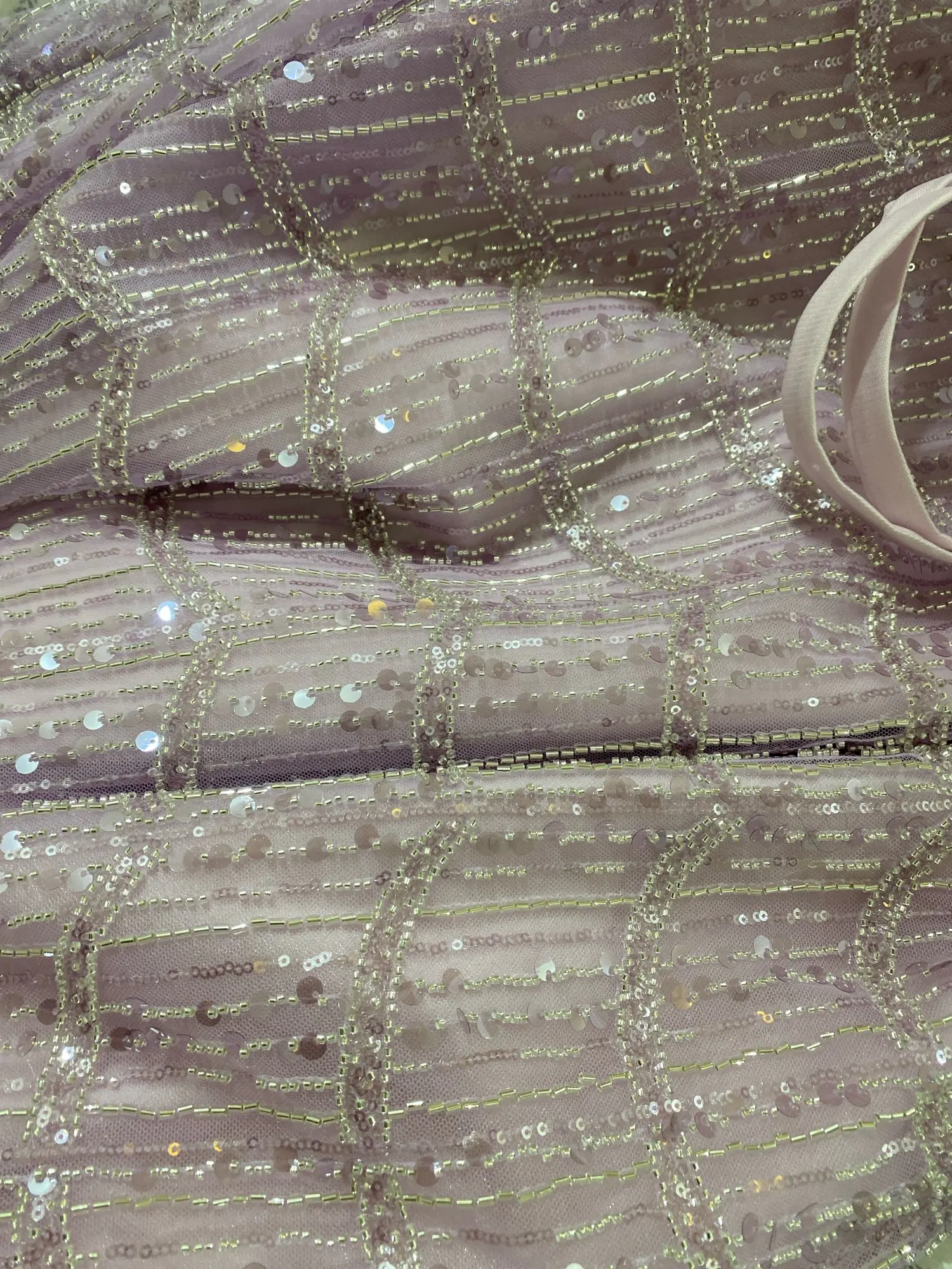 Elegant Halter A-Line Floor-Length Evening Dress with Beading and Sequins photo review