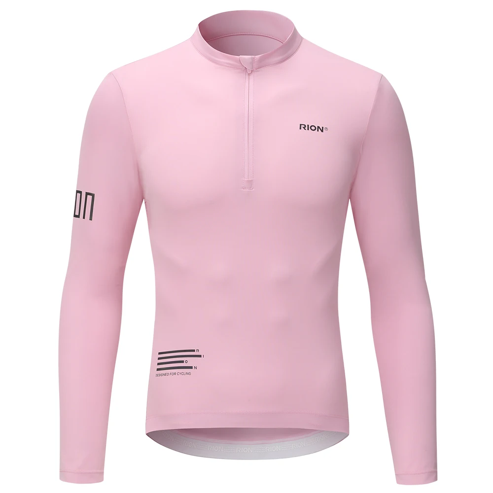 thumbnail image 1 of Maillot de ciclismo RION para hombre, camisetas de manga larga para ciclismo de montaña, camisetas para ciclismo, protección solar UPF 50+, uniformes para equipos profesionales, ropa para ciclismo de, 1 of 5
