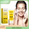 Facial Cleanser with Sulfur for Removing Clogged Pores A-Cne Treatment Nourish Facial Contours Gentle Exfoliating Facial Scrub 1