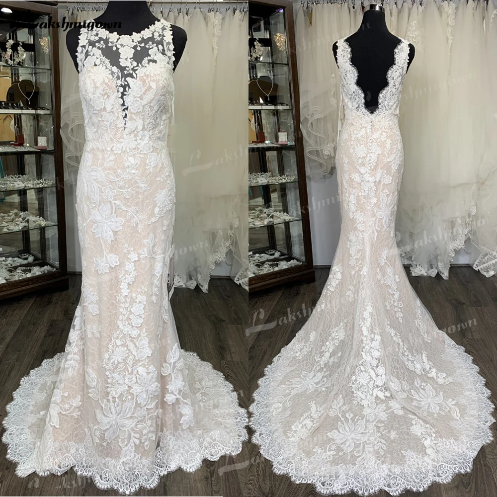 

Modern Wedding Dress Classic Elegance Bridal Dress Novelty Wedding Gowns 2023 Sheath Style sukienka Custom Made