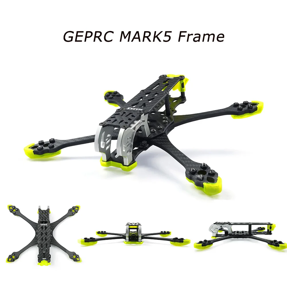 Telaio Geprc Mark5 Compatibile Con Unità D'Aria, Caddx Vista E Vtx Analogico Da Installare Con Naked 8/Insta 360 Go2