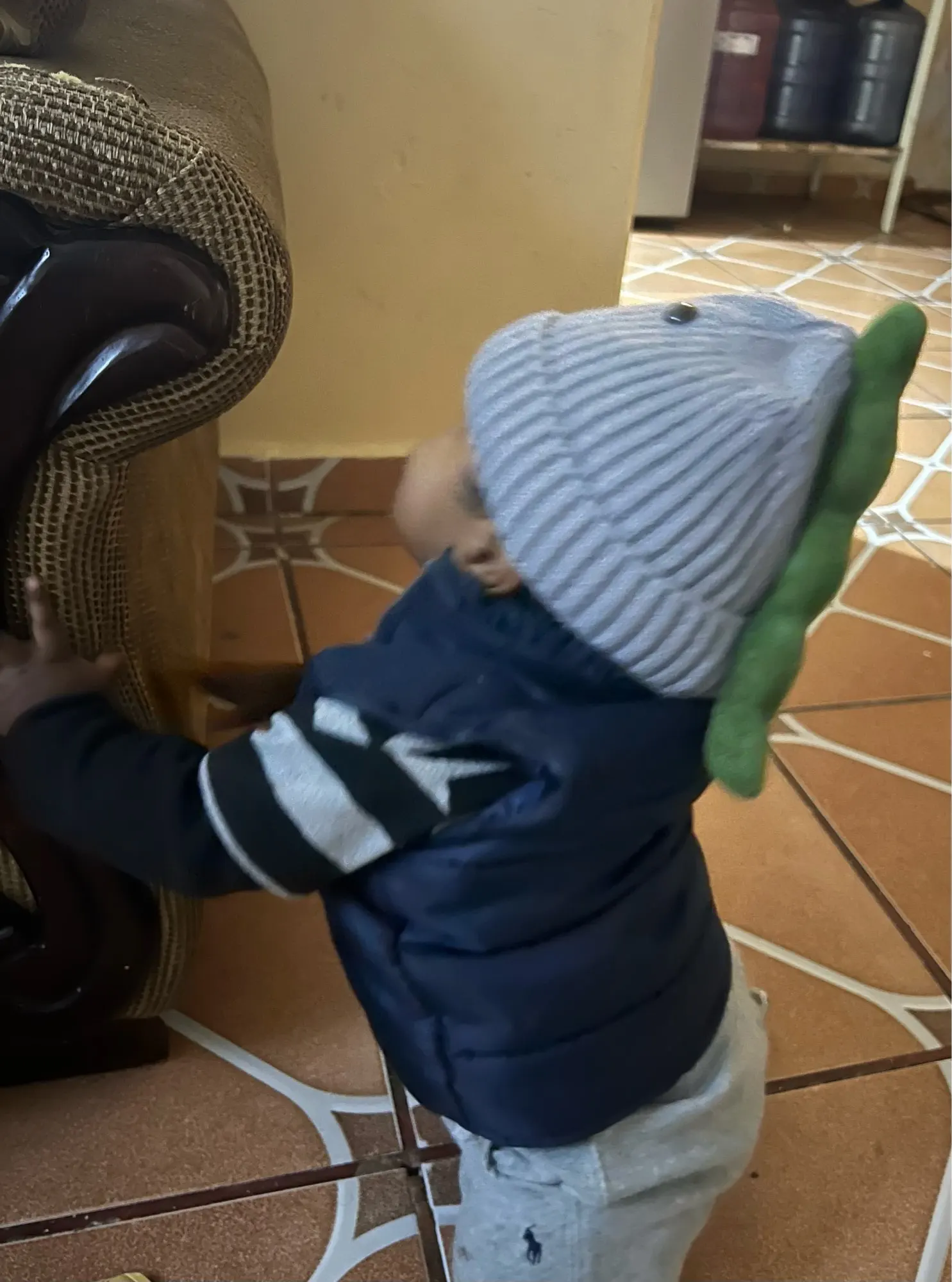 Cute Bear Ear Protection Hat photo review