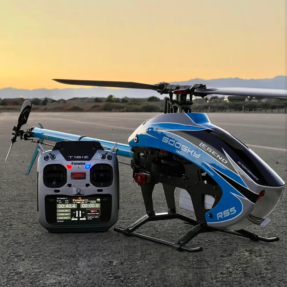 Goosky RS5 Rc Helicopter Legend 6CH 3D Flybarless Direct Drive Brushless Motor 550 Class RC Helicopter Kit Version No Electronic 6