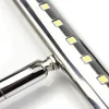 3W/5W/7W Aluminum & Stainless Steel LED Wall Lamp Warm White /White Light for Bathroom Mirror Cabinets Fixtures with Switch 5