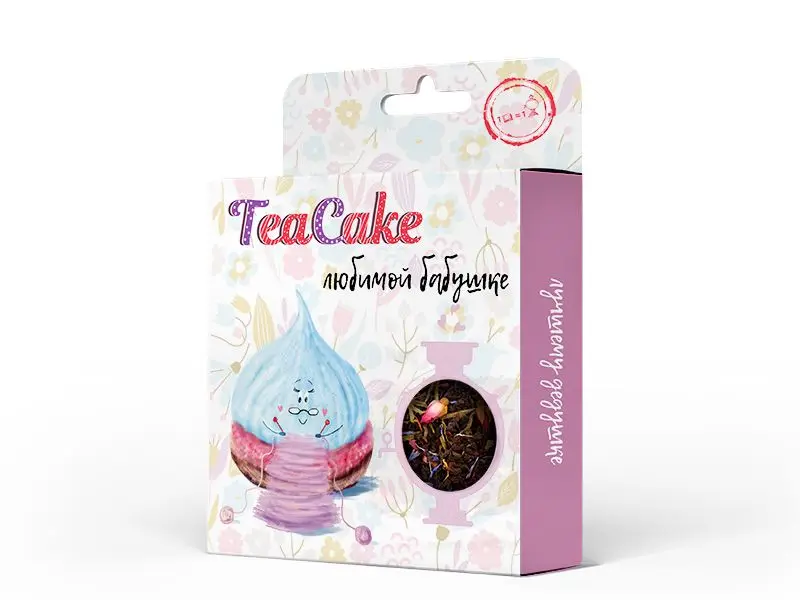 Чай черный TeaCake Любимой Бабушке