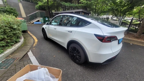 Teslahubs™ Wheel Caps customer photo