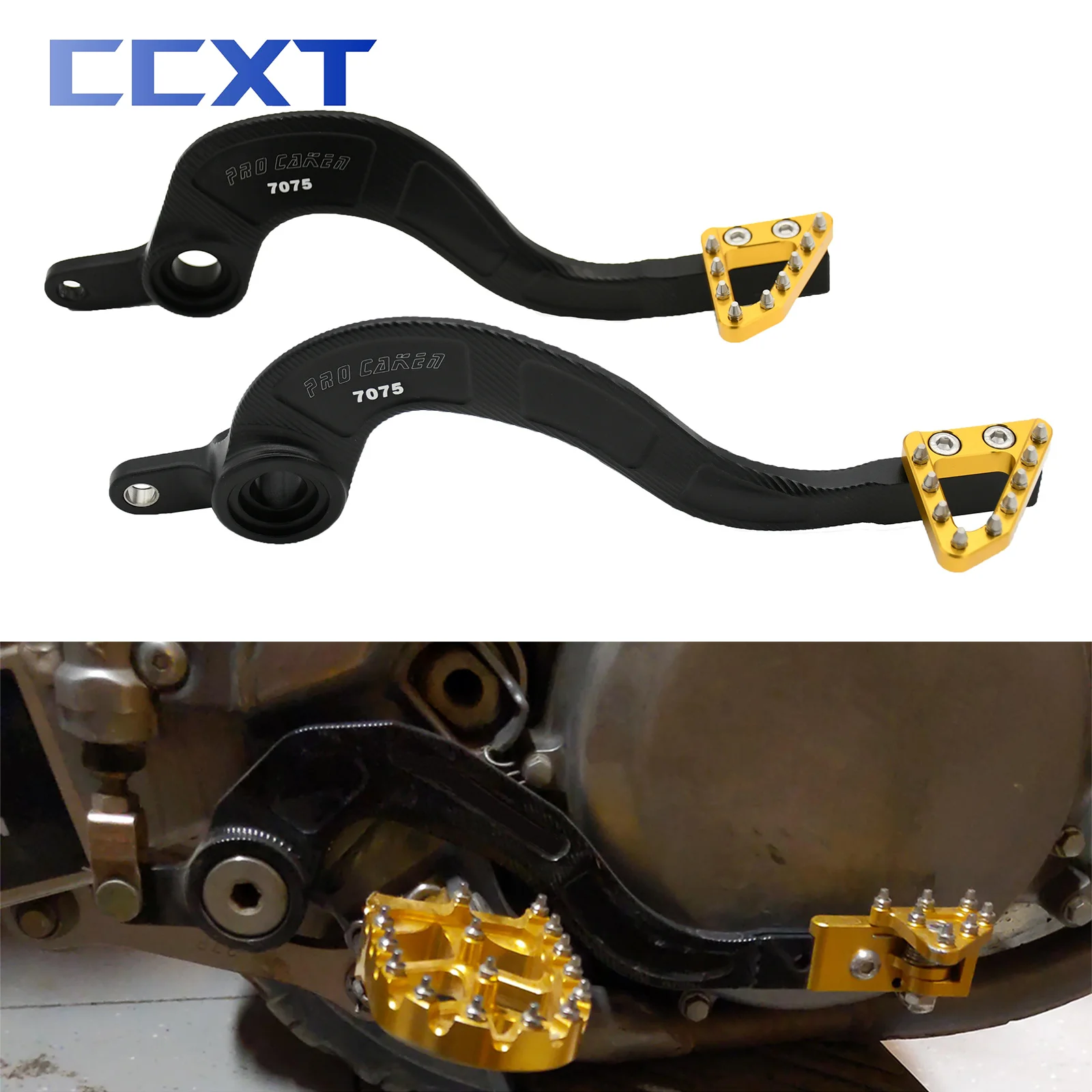 

Motocycle Rear Brake Pedal Lever For Suzuki RMZ250 RMZ RM250Z RM450Z 2007 2008 2009 2010 2011 2012 2013-2018 Motocross Dirt Bike