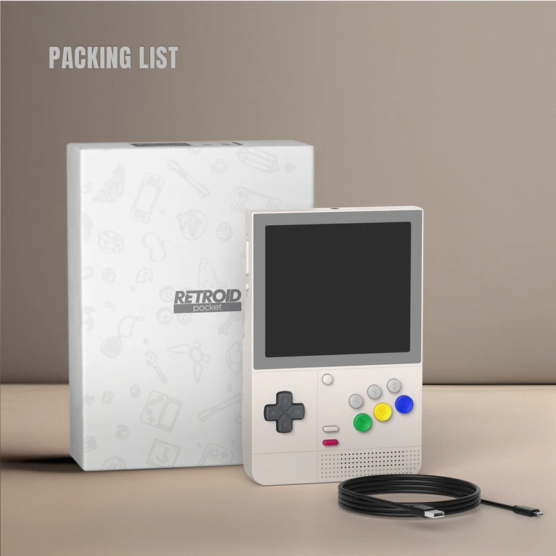 Retroid Pocket Classic ホワイト Amazon.com: Retroid Pocket Classic Retro Handheld Game